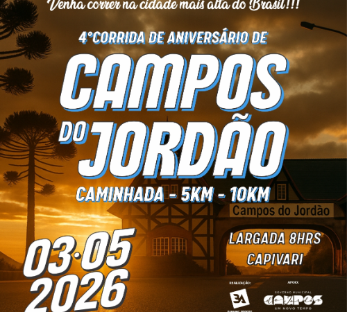 4º Corrida de Aniversário de Campos do Jordão