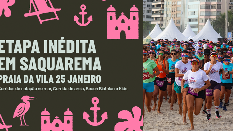 Corrida na Areia – Rei e Rainha do Mar Saquarema