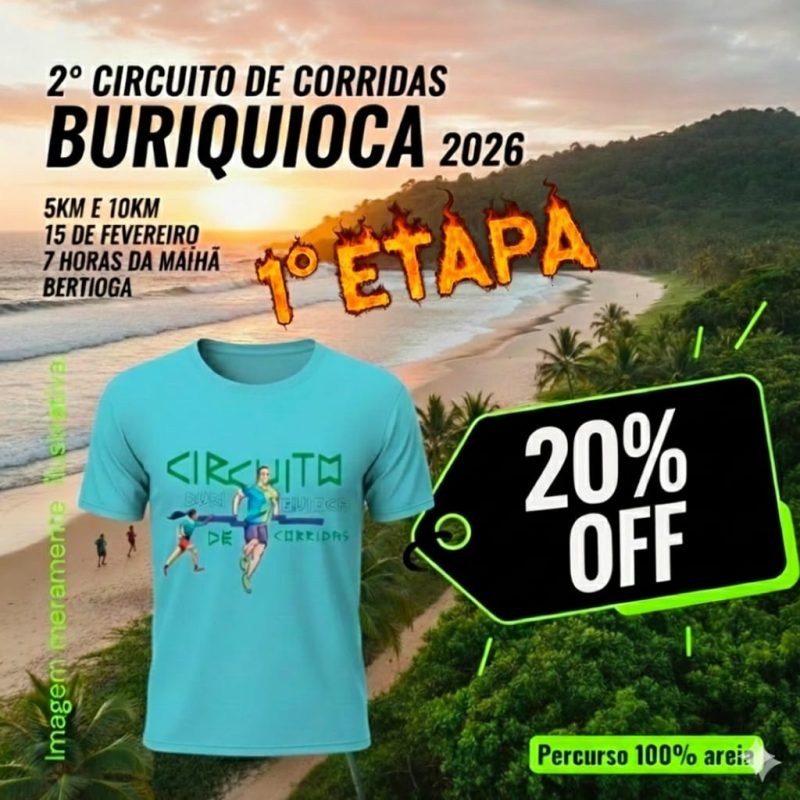2º Circuito Buriquioca de Corridas 1º Etapa 2026