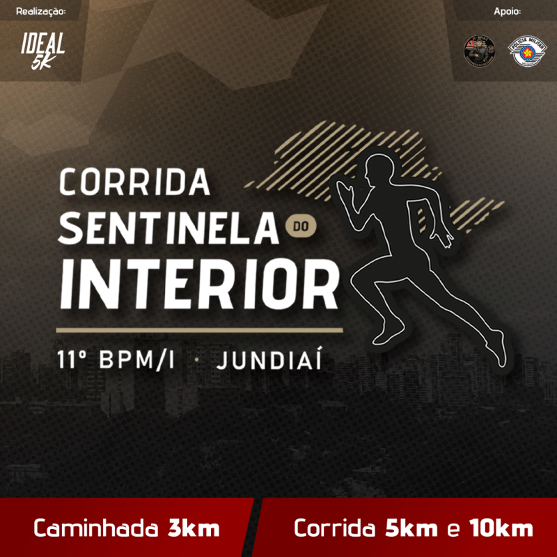 CORRIDA SENTINELA DO INTERIOR 11º BPM/I – POLÍCIA MILITAR